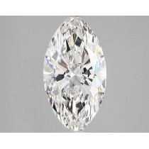 Lab Created 2.02 Carat F-VS1 Marquise Cut Diamond