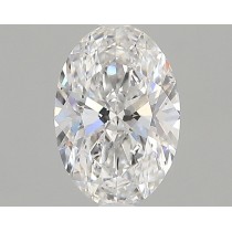 Lab Created 1.52 Carat E-SI1 Oval Diamond