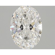 Lab Created 1.61 Carat G-VS1 Oval Diamond