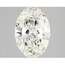 Lab Created 1.70 Carat H-VS1 Oval Diamond Lab Created 1.70 Carat H-VS1 Oval Diamond