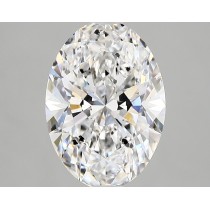 Lab Created 2.29 Carat F-SI2 Oval Diamond