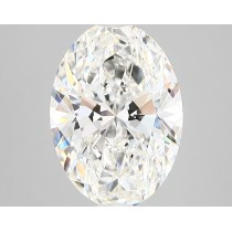 Lab Created 2.73 Carat G-SI1 Oval Diamond Lab Created 2.73 Carat G-SI1 Oval Diamond