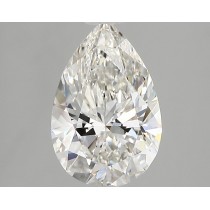Lab Created 1.71 Carat G-VS1 Pear Shaped Diamond