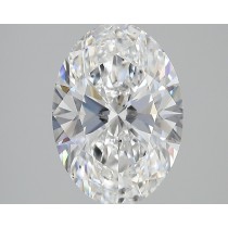 Lab Created 4.51 Carat F-VS2 Oval Diamond Lab Created 4.51 Carat F-VS2 Oval Diamond