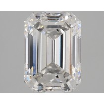 Lab Created 4.02 Carat H-SI1 Emerald Cut Diamond Lab Created 4.02 Carat H-SI1 Emerald Cut Diamond