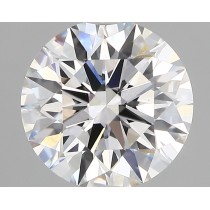 Lab Created 1.67 Carat G-VS1 Round Diamond