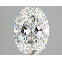 Lab Created 2.11 Carat G-VS2 Oval Diamond