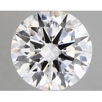 Lab Created 2.42 Carat E-VS1 Round Diamond