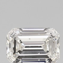 Lab Created 1.56 Carat G-SI1 Emerald Cut Diamond Lab Created 1.56 Carat G-SI1 Emerald Cut Diamond