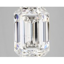 Lab Created 3.16 Carat G-VS2 Emerald Cut Diamond Lab Created 3.16 Carat G-VS2 Emerald Cut Diamond