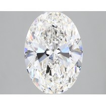 Lab Created 2.52 Carat F-SI1 Oval Diamond Lab Created 2.52 Carat F-SI1 Oval Diamond