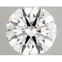 Lab Created 3.42 Carat F-VS2 Round Diamond Lab Created 3.42 Carat F-VS2 Round Diamond