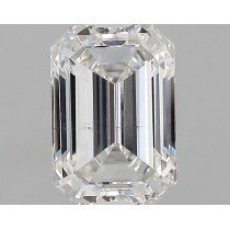 Lab Created 2.24 Carat G-SI1 Emerald Cut Diamond Lab Created 2.24 Carat G-SI1 Emerald Cut Diamond