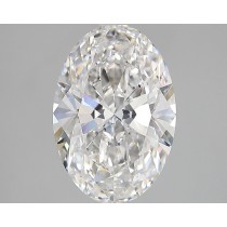 Lab Created 3.25 Carat E-SI1 Oval Diamond Lab Created 3.25 Carat E-SI1 Oval Diamond