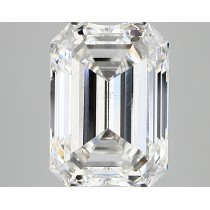 Lab Created 4.05 Carat E-SI1 Emerald Cut Diamond Lab Created 4.05 Carat E-SI1 Emerald Cut Diamond