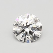 Lab Created 0.88 Carat G-VS1 Round Diamond