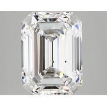 Lab Created 3.35 Carat E-SI1 Emerald Cut Diamond Lab Created 3.35 Carat E-SI1 Emerald Cut Diamond