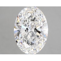 Lab Created 2.02 Carat E-VS2 Oval Diamond