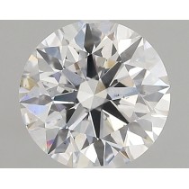 Lab Created 2.31 Carat E-SI1 Round Diamond
