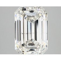 Lab Created 3.38 Carat F-SI1 Emerald Cut Diamond Lab Created 3.38 Carat F-SI1 Emerald Cut Diamond