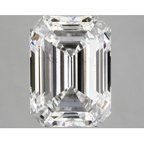 Lab Created 3.48 Carat F-SI1 Emerald Cut Diamond Lab Created 3.48 Carat F-SI1 Emerald Cut Diamond