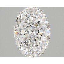 Lab Created 3.23 Carat F-SI1 Oval Diamond Lab Created 3.23 Carat F-SI1 Oval Diamond