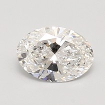 Lab Created 1.09 Carat E-VS1 Oval Diamond
