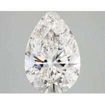 Lab Created 3.01 Carat G-SI2 Pear Shaped Diamond Lab Created 3.01 Carat G-SI2 Pear Shaped Diamond