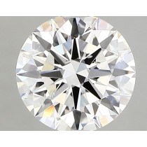 Lab Created 2.10 Carat F-SI1 Round Diamond