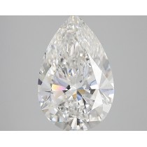 Lab Created 5.13 Carat F-VS2 Pear Shaped Diamond Lab Created 5.13 Carat F-VS2 Pear Shaped Diamond