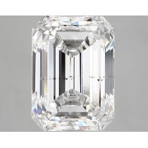 Lab Created 3.36 Carat F-SI1 Emerald Cut Diamond Lab Created 3.36 Carat F-SI1 Emerald Cut Diamond