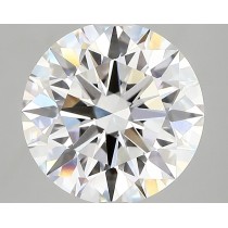 Lab Created 3.82 Carat F-VS1 Round Diamond Lab Created 3.82 Carat F-VS1 Round Diamond