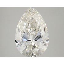 Lab Created 7.52 Carat I-VS2 Pear Shaped Diamond