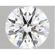 Lab Created 2.24 Carat E-VS2 Round Diamond
