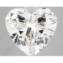 Lab Created 4.36 Carat J-VS1 Heart Shaped Diamond Lab Created 4.36 Carat J-VS1 Heart Shaped Diamond