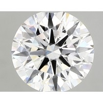 Lab Created 2.05 Carat E-SI1 Round Diamond