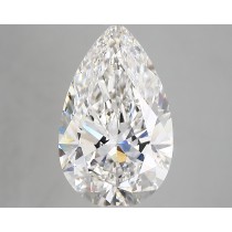 Lab Created 5.06 Carat F-SI1 Pear Shaped Diamond Lab Created 5.06 Carat F-SI1 Pear Shaped Diamond