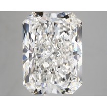 Lab Created 4.53 Carat F-VS2 Radiant Cut Diamond
