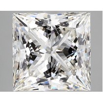 Lab Created 4.01 Carat H-VS2 Princess Cut Diamond Lab Created 4.01 Carat H-VS2 Princess Cut Diamond