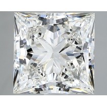 Lab Created 4.00 Carat G-VS1 Princess Cut Diamond Lab Created 4.00 Carat G-VS1 Princess Cut Diamond