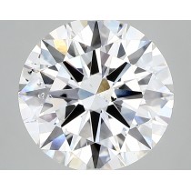 Lab Created 4.03 Carat E-SI1 Round Diamond Lab Created 4.03 Carat E-SI1 Round Diamond