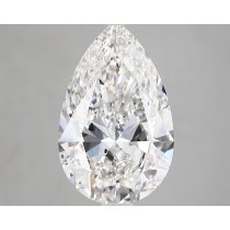 Lab Created 3.99 Carat F-SI2 Pear Shaped Diamond Lab Created 3.99 Carat F-SI2 Pear Shaped Diamond