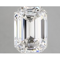 Lab Created 3.31 Carat G-SI1 Emerald Cut Diamond Lab Created 3.31 Carat G-SI1 Emerald Cut Diamond