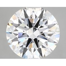 Lab Created 2.60 Carat F-VS1 Round Diamond