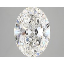 Lab Created 3.62 Carat F-VS2 Oval Diamond Lab Created 3.62 Carat F-VS2 Oval Diamond