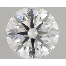 Lab Created 2.46 Carat E-VS2 Round Diamond