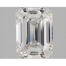 Lab Created 4.03 Carat F-VS1 Emerald Cut Diamond Certified By igi Lab Created 4.03 Carat F-VS1 Emerald Cut Diamond Certified By igi