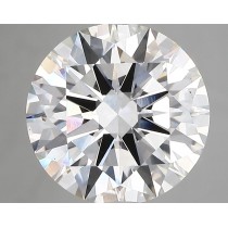 Lab Created 4.07 Carat G-VS2 Round Diamond Lab Created 4.07 Carat G-VS2 Round Diamond