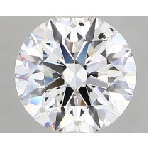 Lab Created 2.13 Carat F-SI2 Round Diamond