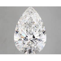 Lab Created 5.16 Carat G-VS2 Pear Shaped Diamond Lab Created 5.16 Carat G-VS2 Pear Shaped Diamond